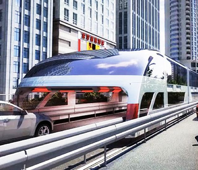 A solução para o transporte público nas grandes cidades parece que pode vir da China 