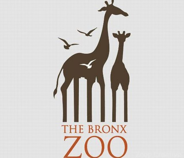 Já o zoológico do Bronx em Nova York tem a silueta dos prédios da cidade bem delineada