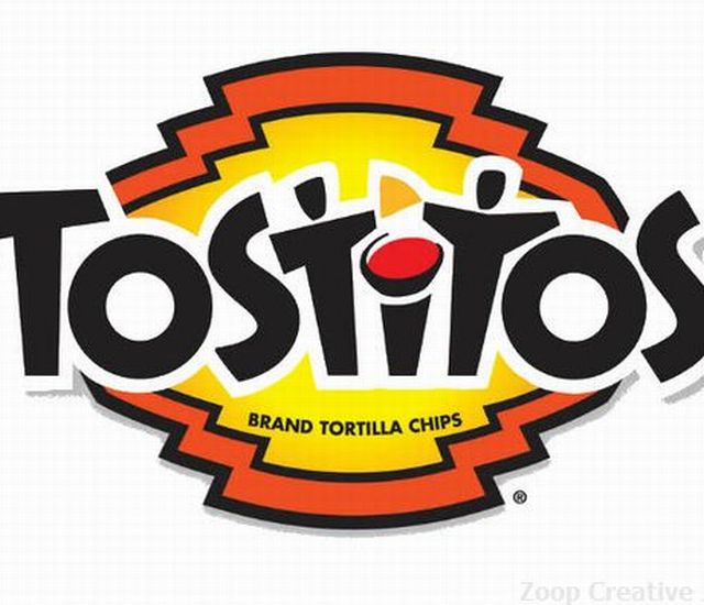 A fabricante americana de salgadinhos Tostitos tem um logotipo bem interessante, as letras