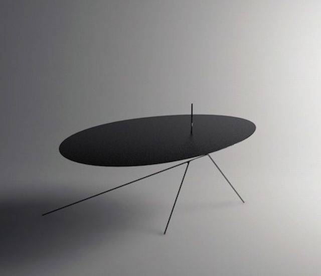 A mesa Skinny do designer Seung junho Jong